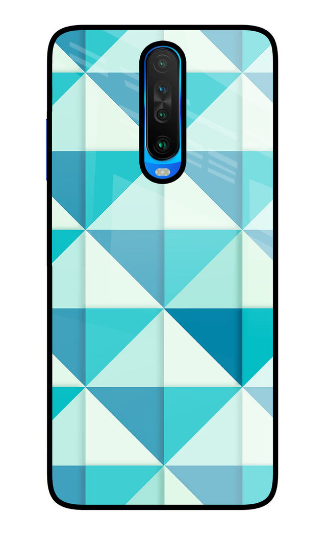 Abstract Poco X2 Glass Case Back Cover by Casekaro