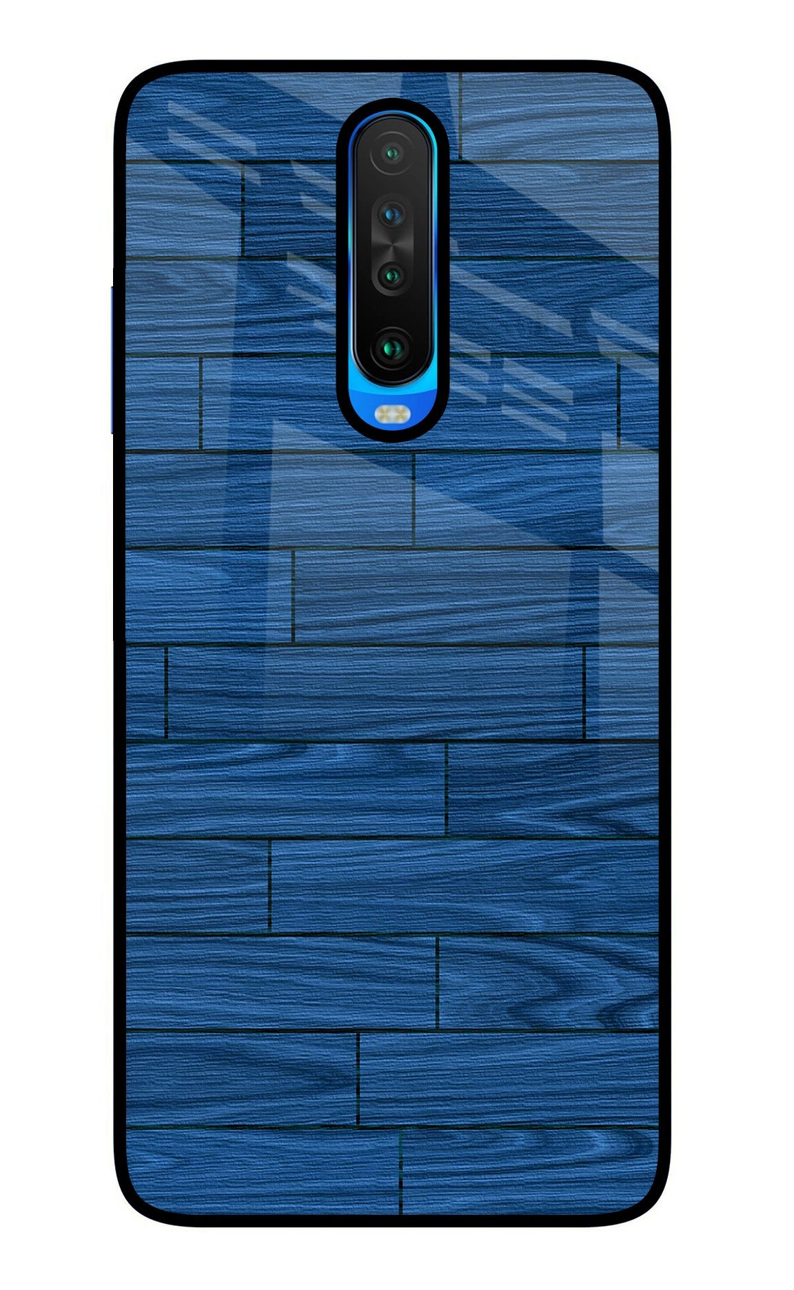 Wooden Texture Poco X2 Back Cover