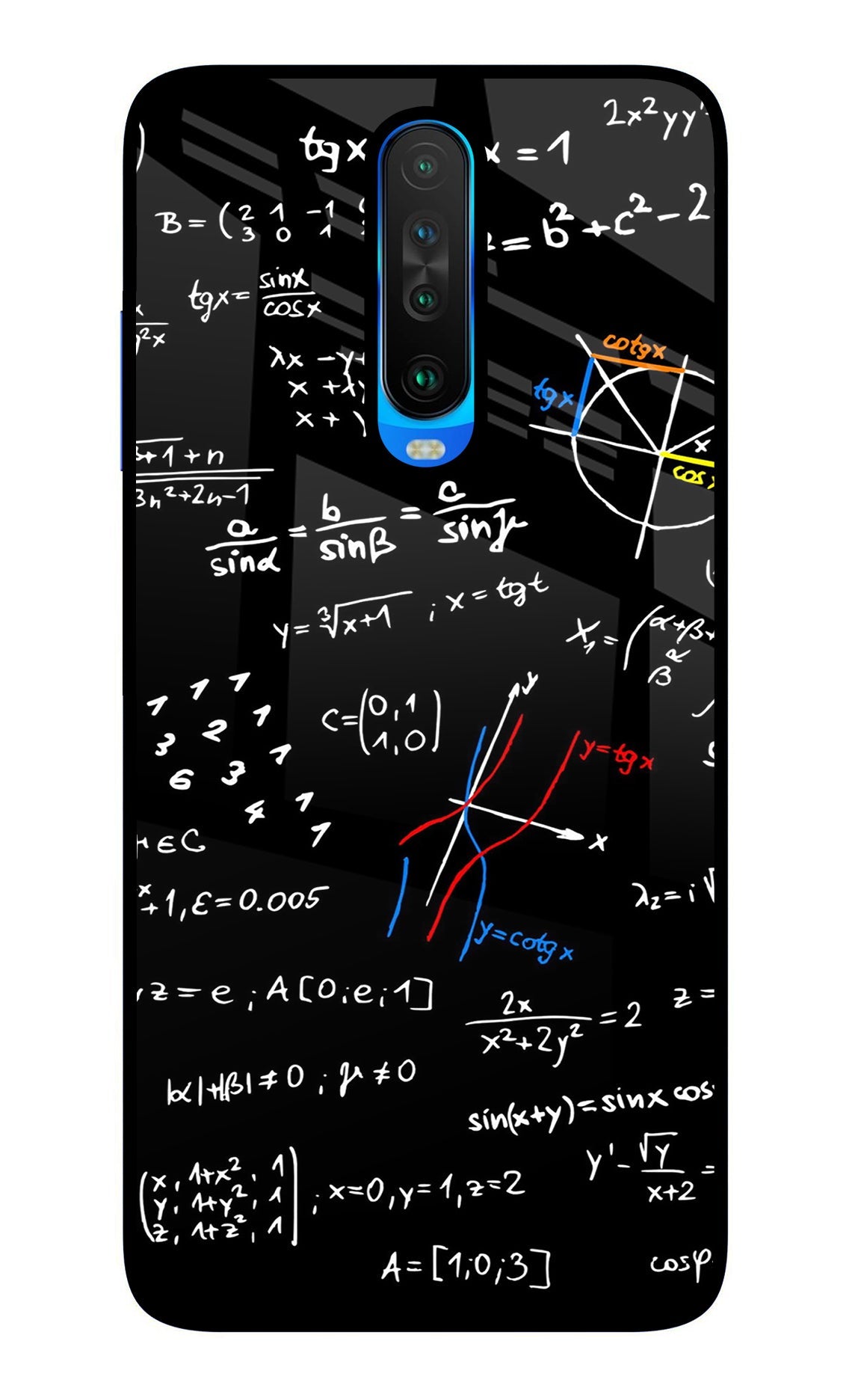 Mathematics Formula Poco X2 Back Cover