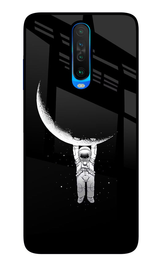 Moon Space Poco X2 Glass Case