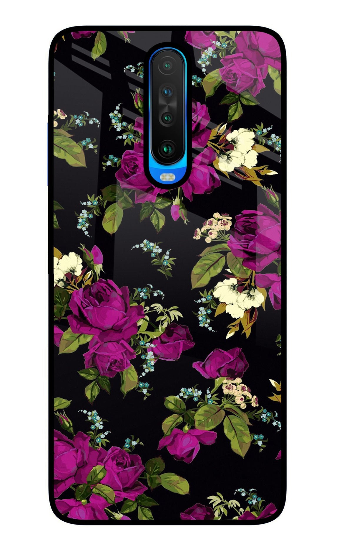 Flowers Poco X2 Back Cover