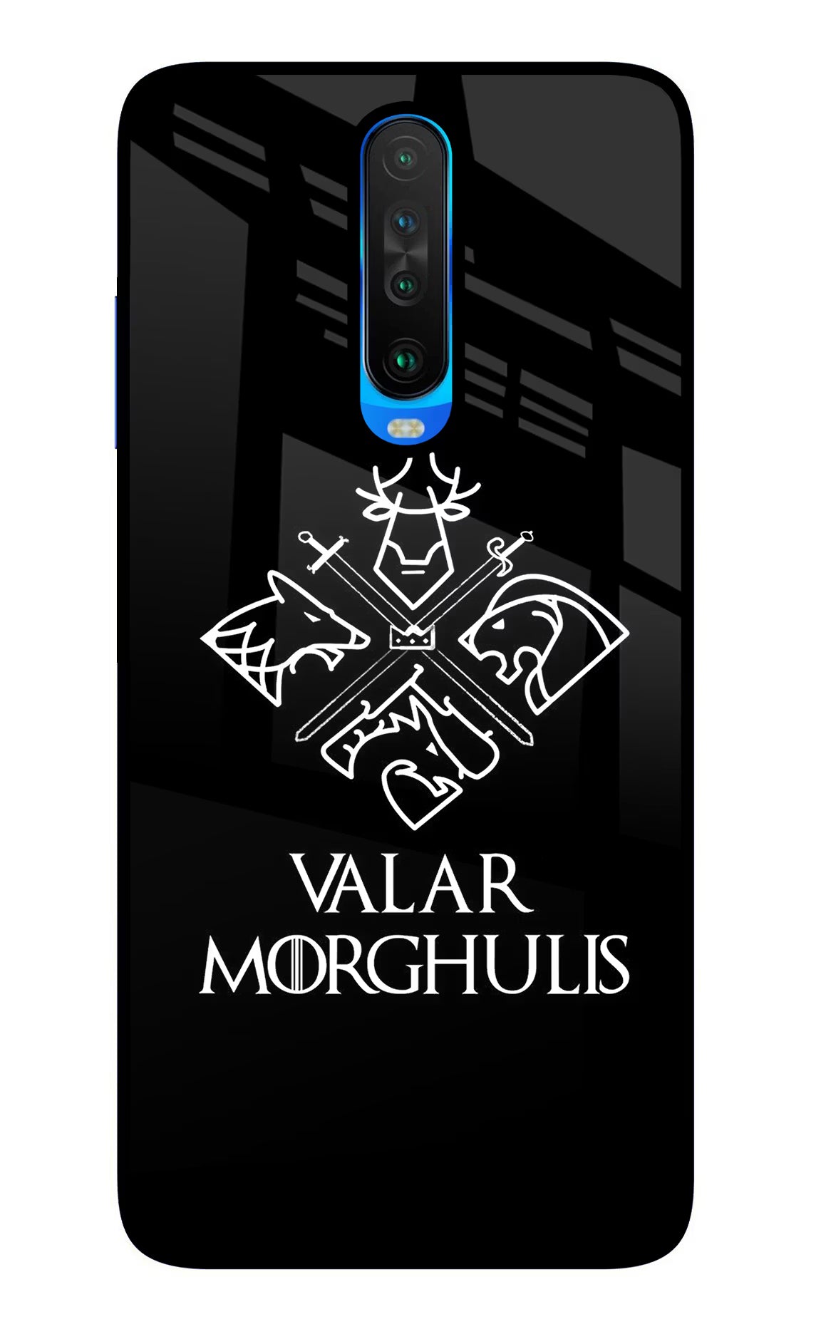 Valar Morghulis | Game Of Thrones Poco X2 Glass Case