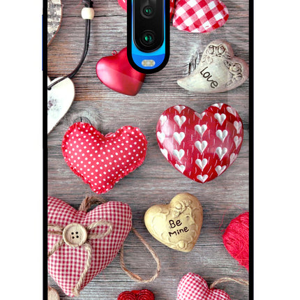 Love Wallpaper Poco X2 Glass Case Back Cover by Casekaro