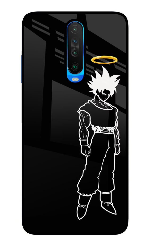 DBS Character Poco X2 Glass Case Back Cover by Casekaro
