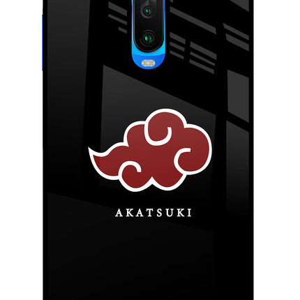 Akatsuki Poco X2 Glass Case Back Cover by Casekaro