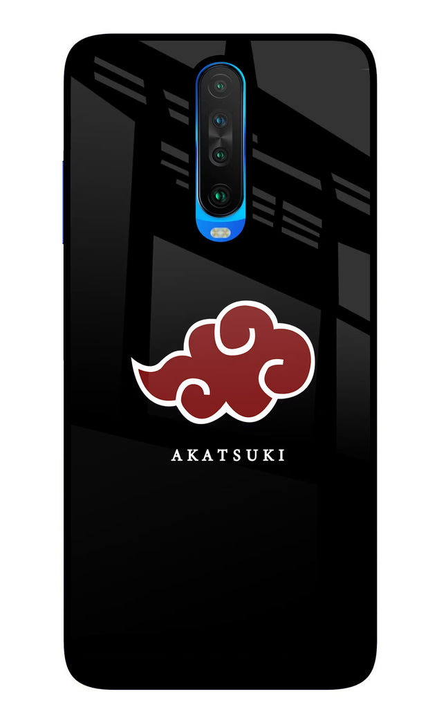 Akatsuki Poco X2 Glass Case Back Cover by Casekaro