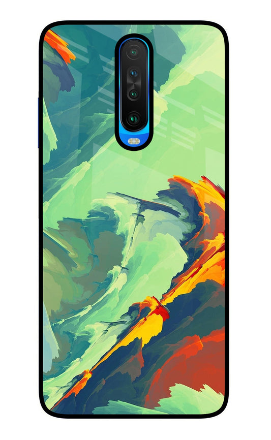 Paint Art Poco X2 Glass Case