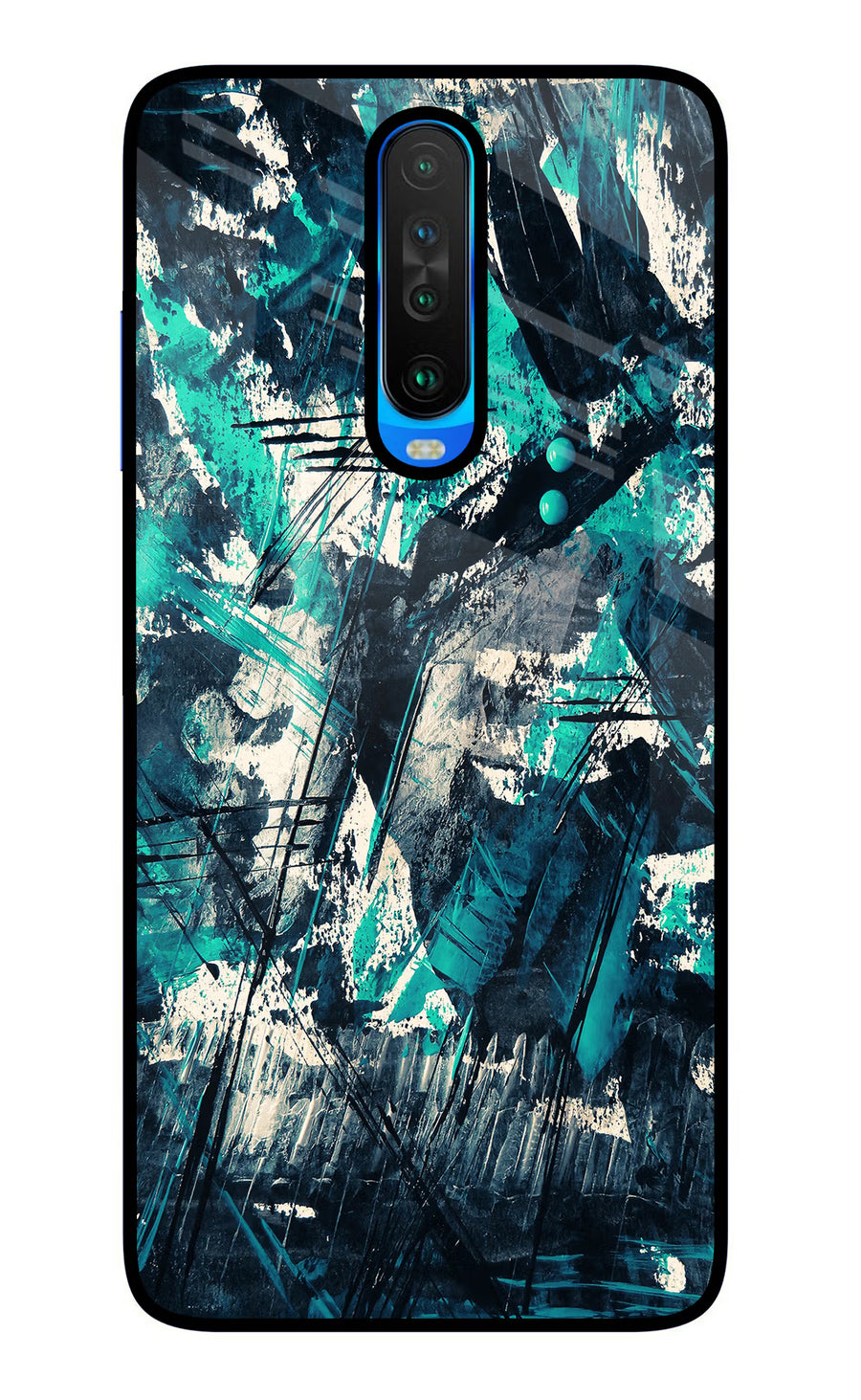 Artwork Poco X2 Back Cover, Glass case