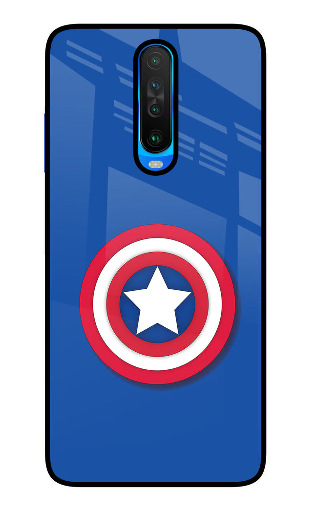 Shield Poco X2 Glass Case Back Cover by Casekaro