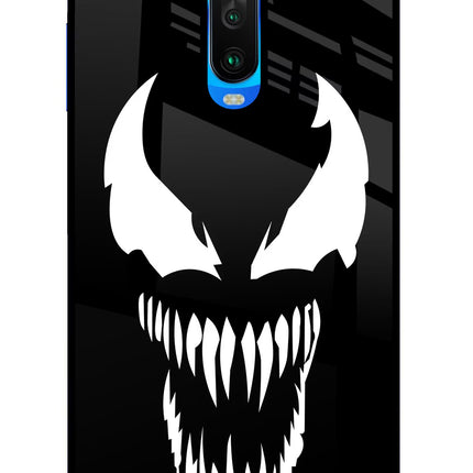Venom Poco X2 Glass Case Back Cover by Casekaro