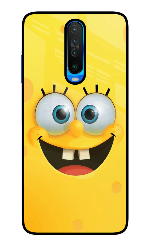 Sponge 1 Poco X2 Glass Case
