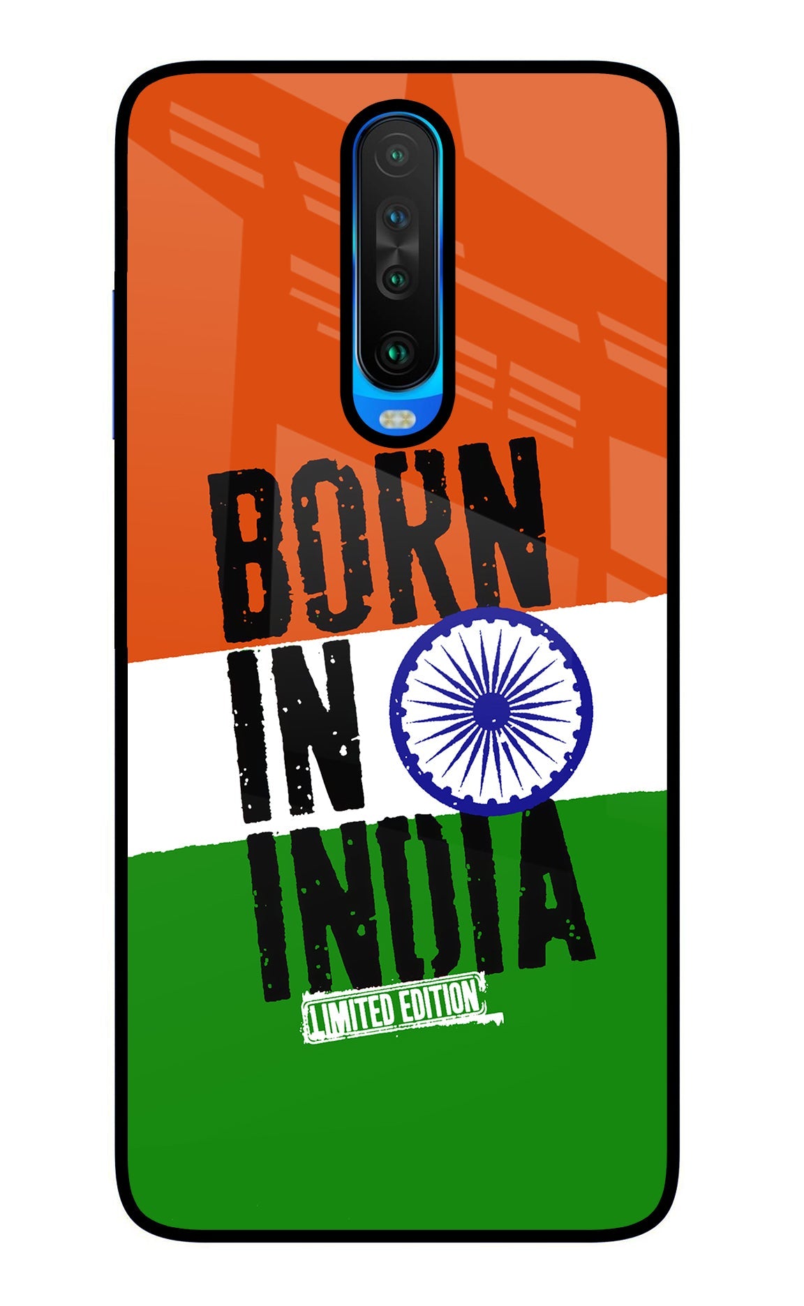 Born in India Poco X2 Back Cover