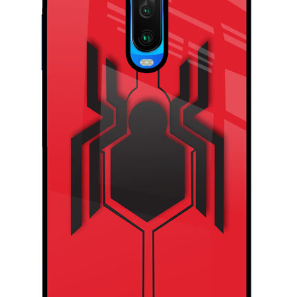 Spider Poco X2 Glass Case