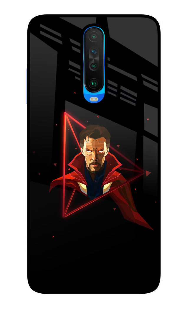Doctor Ordinary Poco X2 Glass Case Back Cover by Casekaro