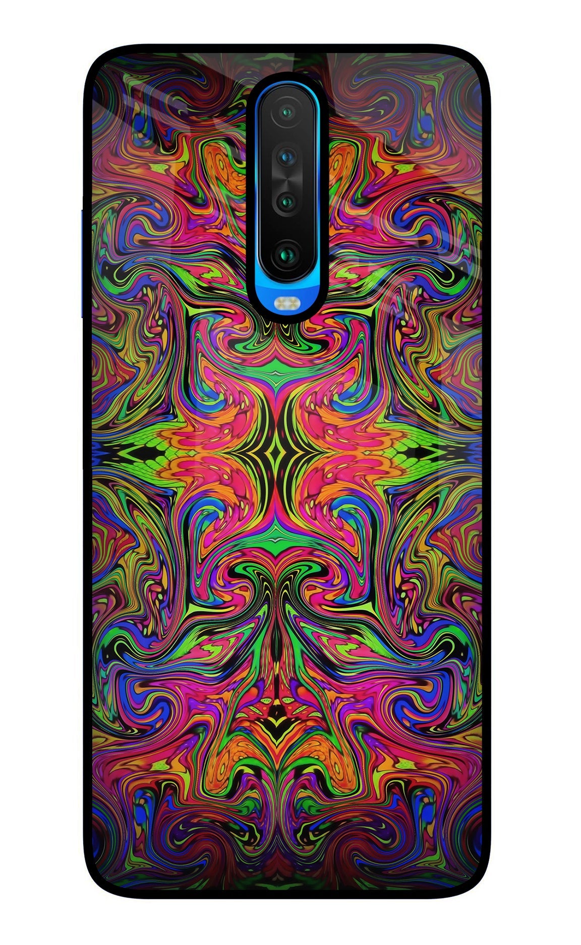 Psychedelic Art Poco X2 Back Cover