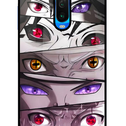 Naruto Anime Poco X2 Glass Case Back Cover by Casekaro