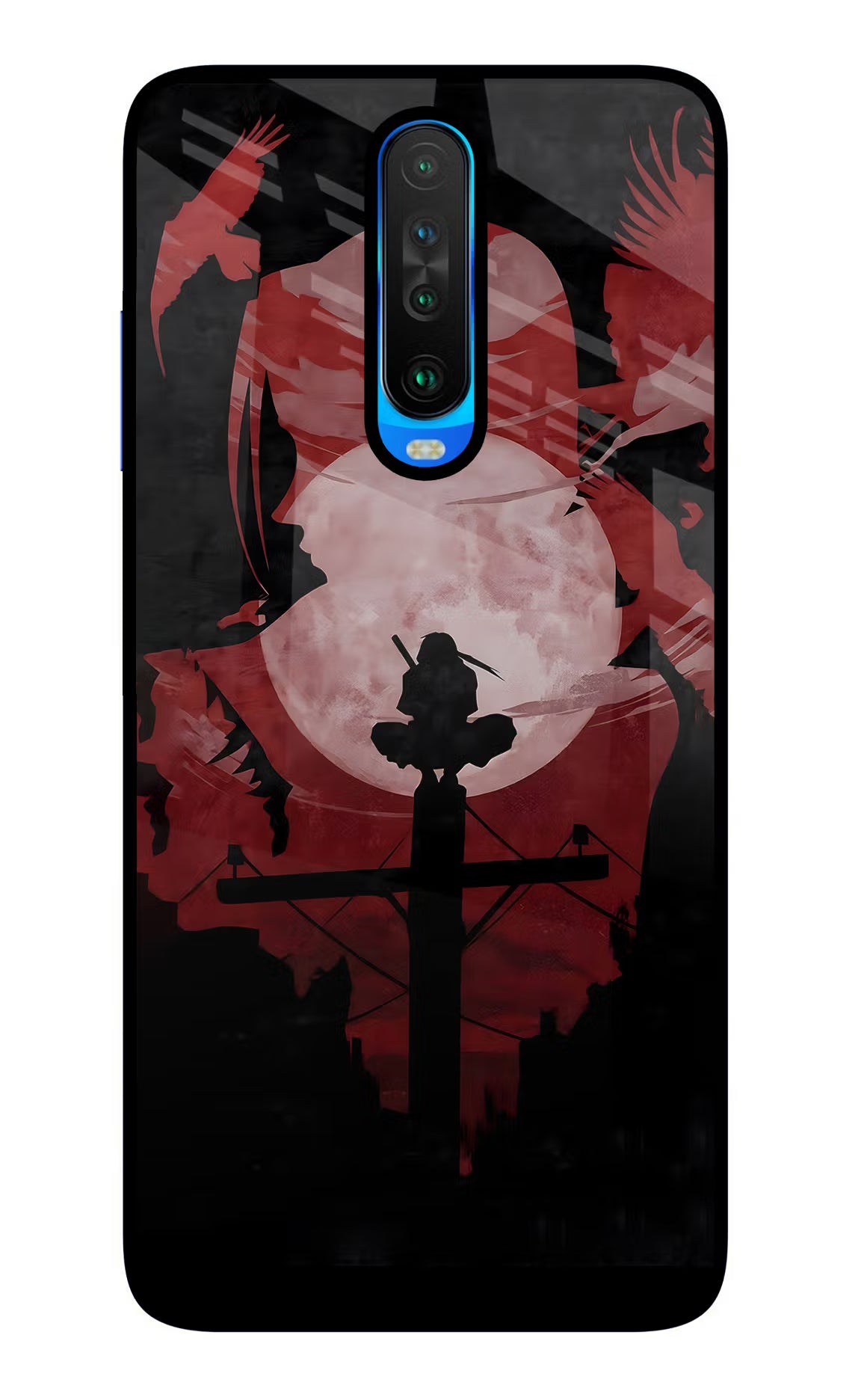 Naruto Anime Poco X2 Glass Case Back Cover by Casekaro