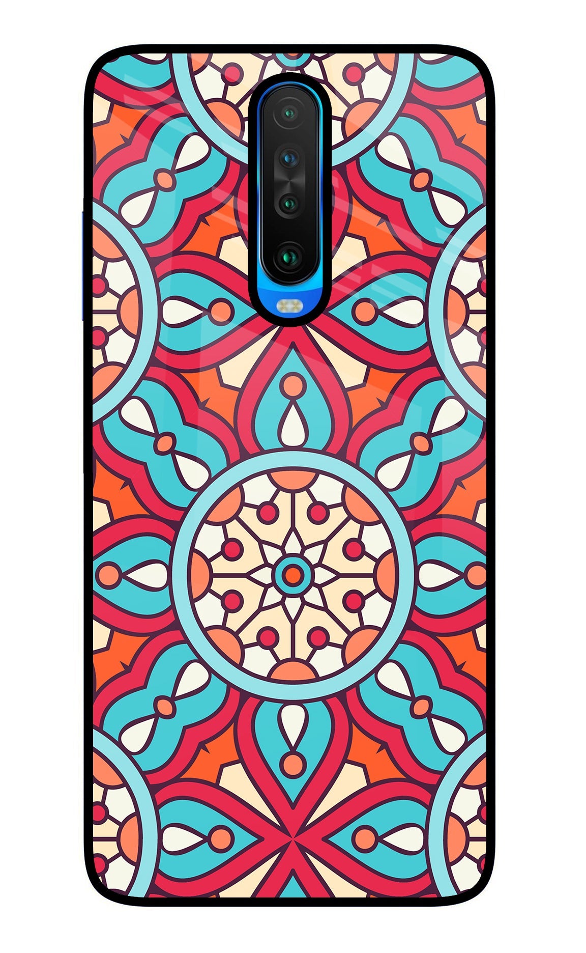 Mandala Geometric Poco X2 Back Cover