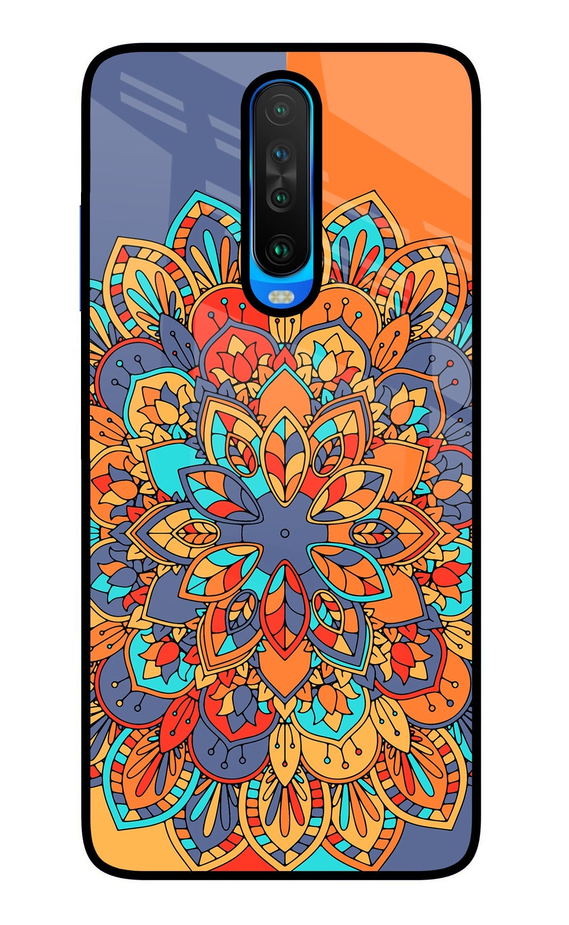 Color Mandala Poco X2 Back Cover