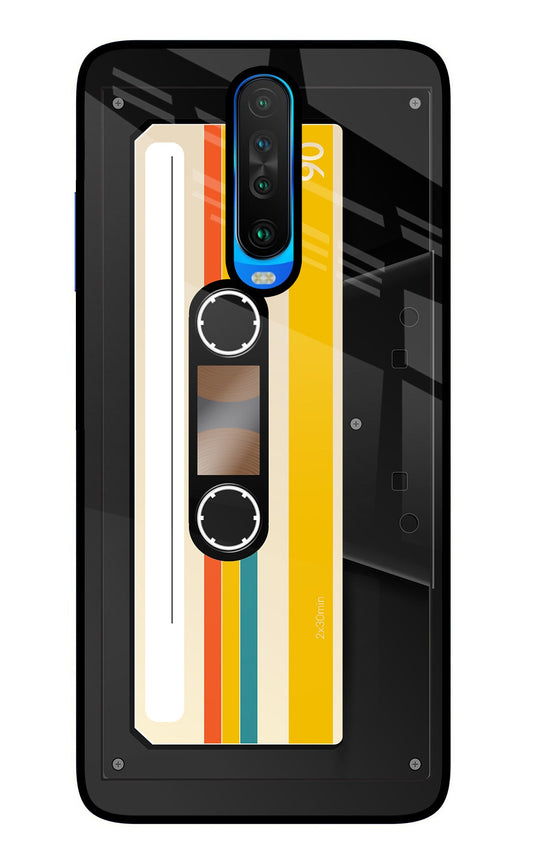 Tape Cassette Poco X2 Glass Case