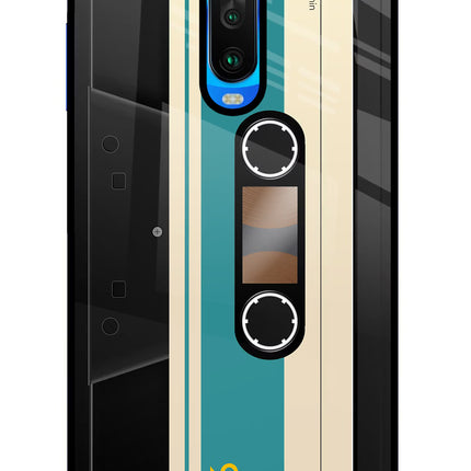 Cassette Poco X2 Glass Case Back Cover by Casekaro