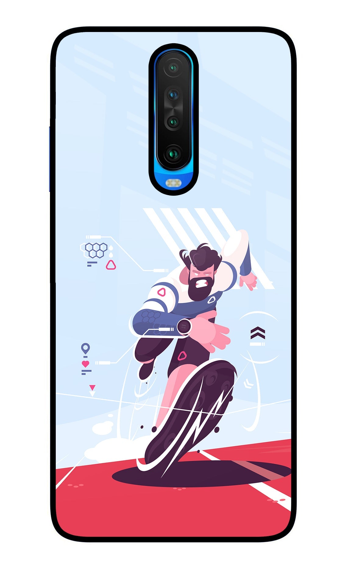 Run Pro Poco X2 Back Cover