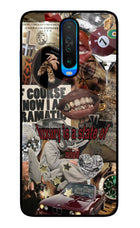 Luxury Poco X2 Glass Case