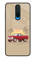 Desert Classic Drive Poco X2 Glass Case