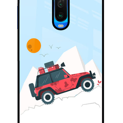 Mountain Trail Beast Poco X2 Glass Case