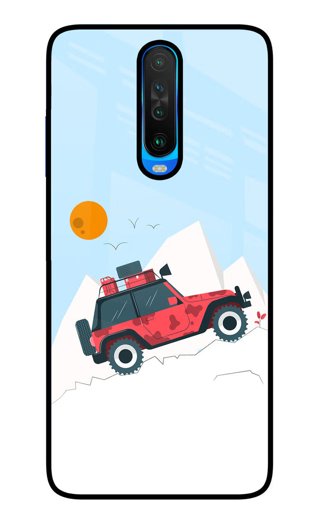 Mountain Trail Beast Poco X2 Glass Case