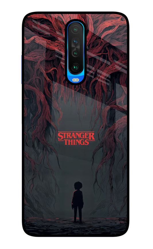 Ordinary Things Dark Side Poco X2 Glass Case