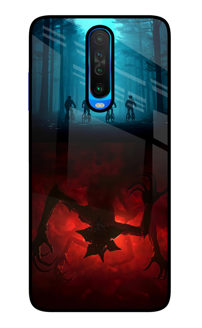 Ordinary Things Downside Up Poco X2 Glass Case