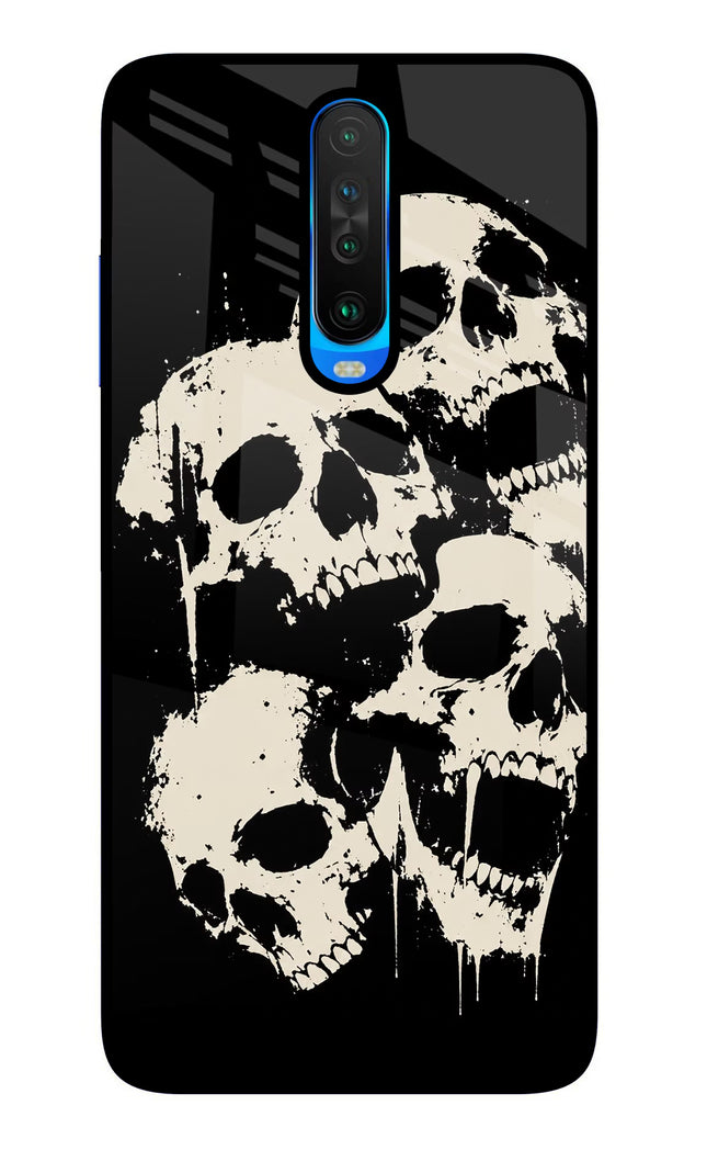 Dead Stack Poco X2 Glass Case Back Cover by Casekaro