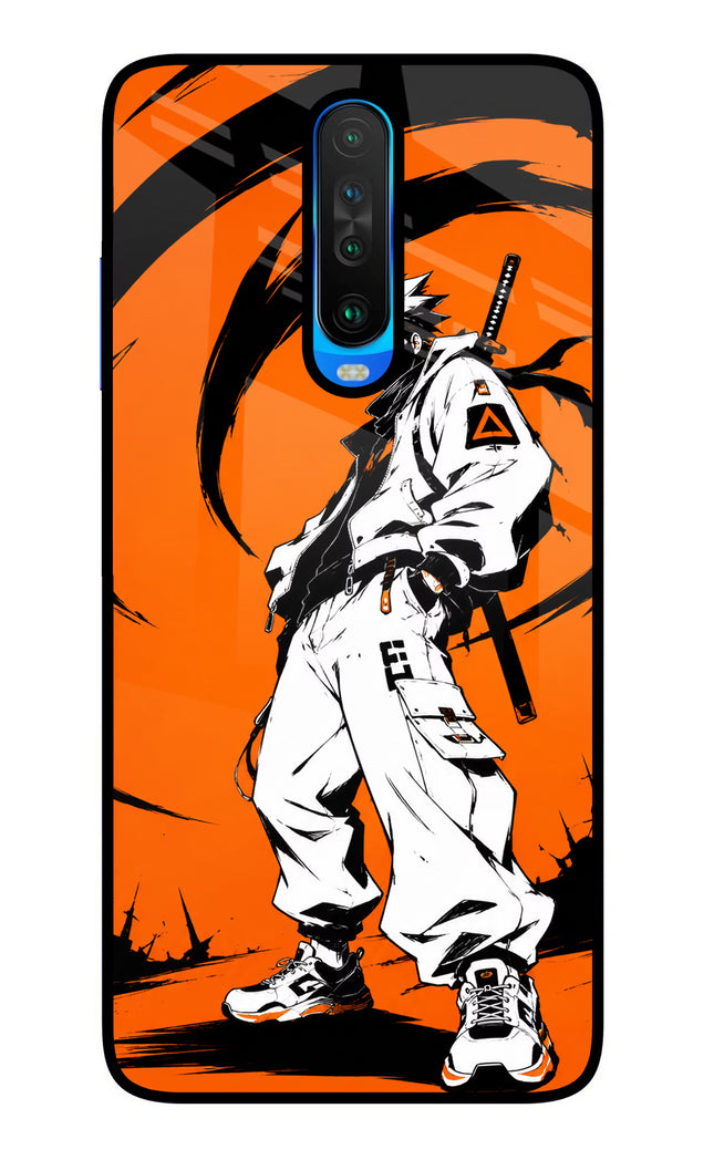 Street Samurai  Poco X2 Glass Case