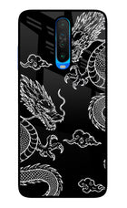Twin Dragons Poco X2 Glass Case