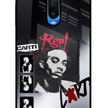 Playboi Carti Poco X2 Glass Case Back Cover by Casekaro