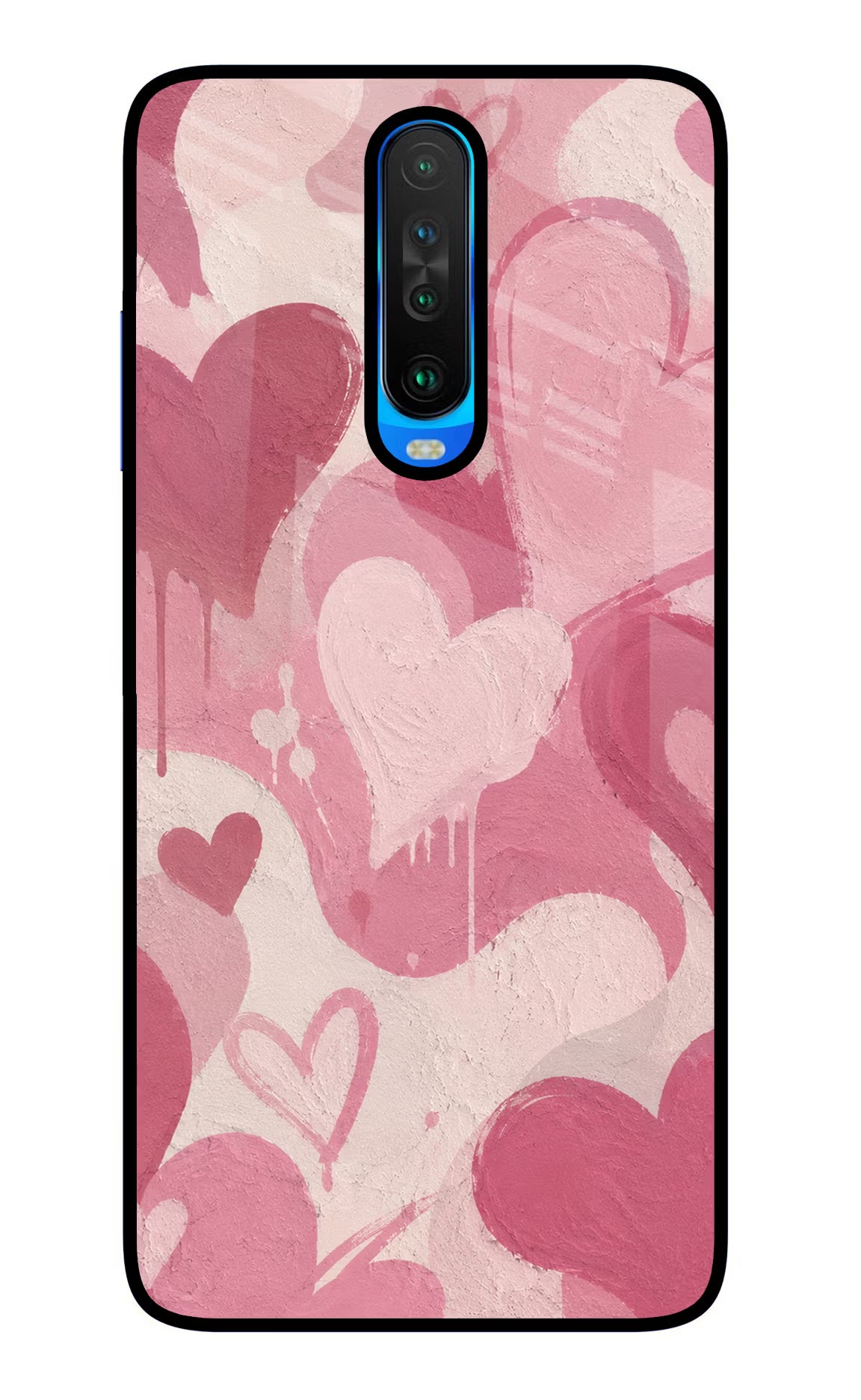 Hearty case Poco X2 Glass Case