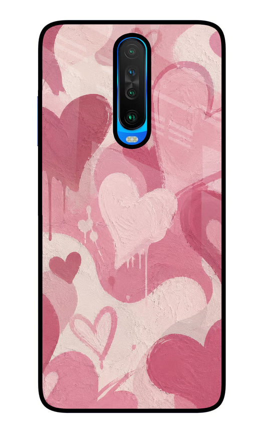 Hearty case Poco X2 Glass Case