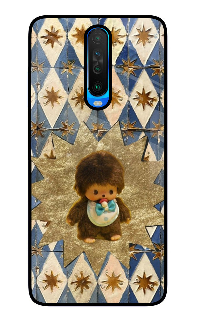 Woodooo Poco X2 Glass Case Back Cover by Casekaro
