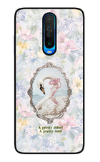 Pretty Mind Pretty Soul Poco X2 Glass Case