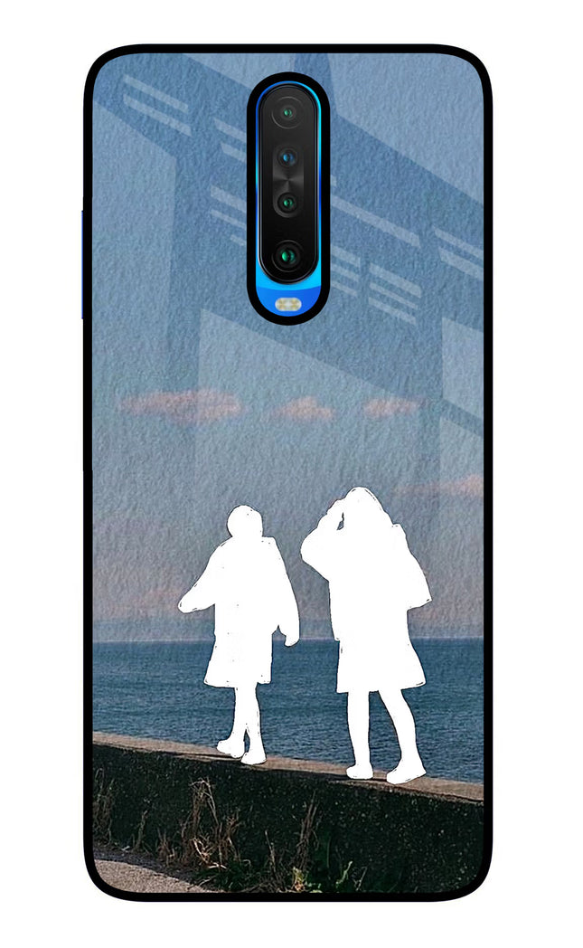 Coastal Dream Poco X2 Glass Case Back Cover by Casekaro