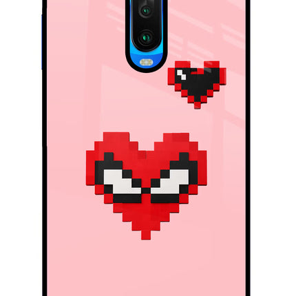 Gwen Heart Poco X2 Glass Case Back Cover by Casekaro