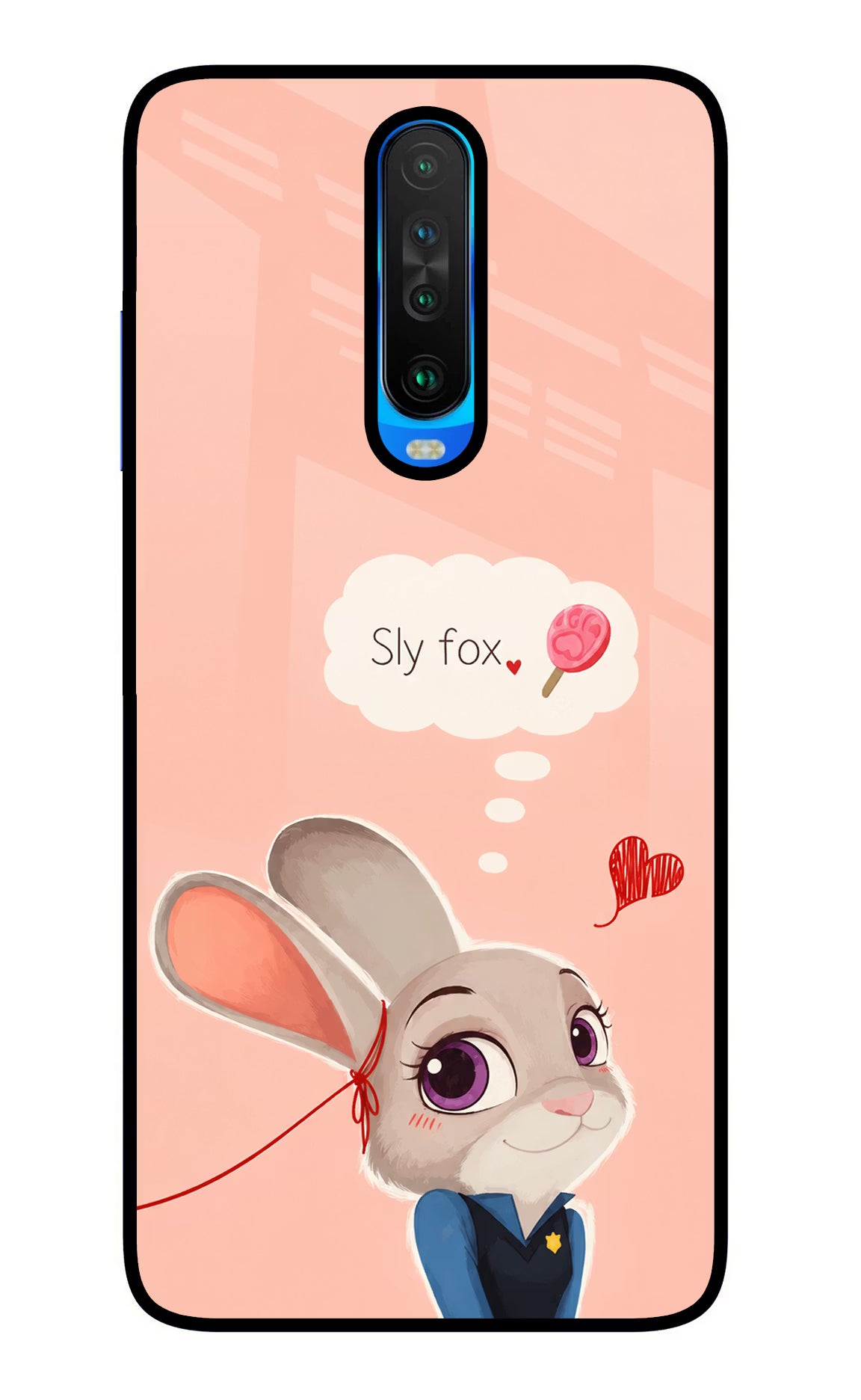 Judy Charm Poco X2 Glass Case