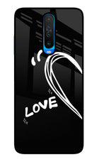 Love Line Poco X2 Glass Case