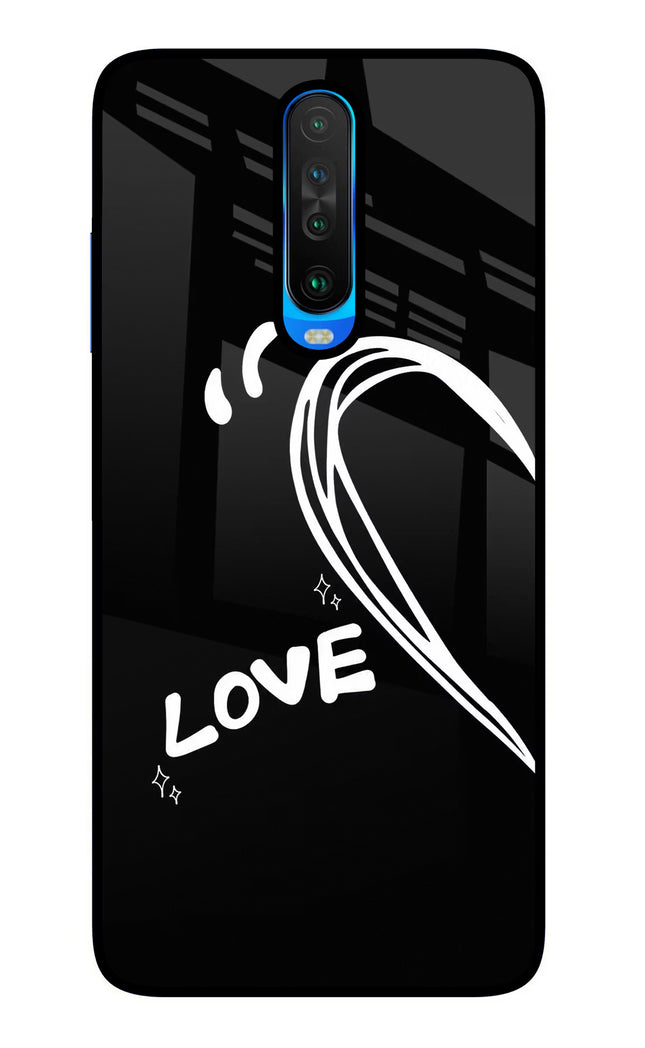 Love Line Poco X2 Glass Case