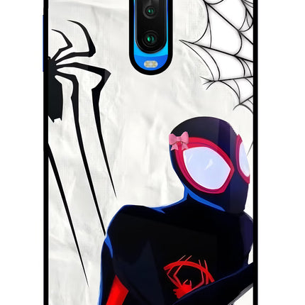 Miles Verse Poco X2 Glass Case Back Cover by Casekaro