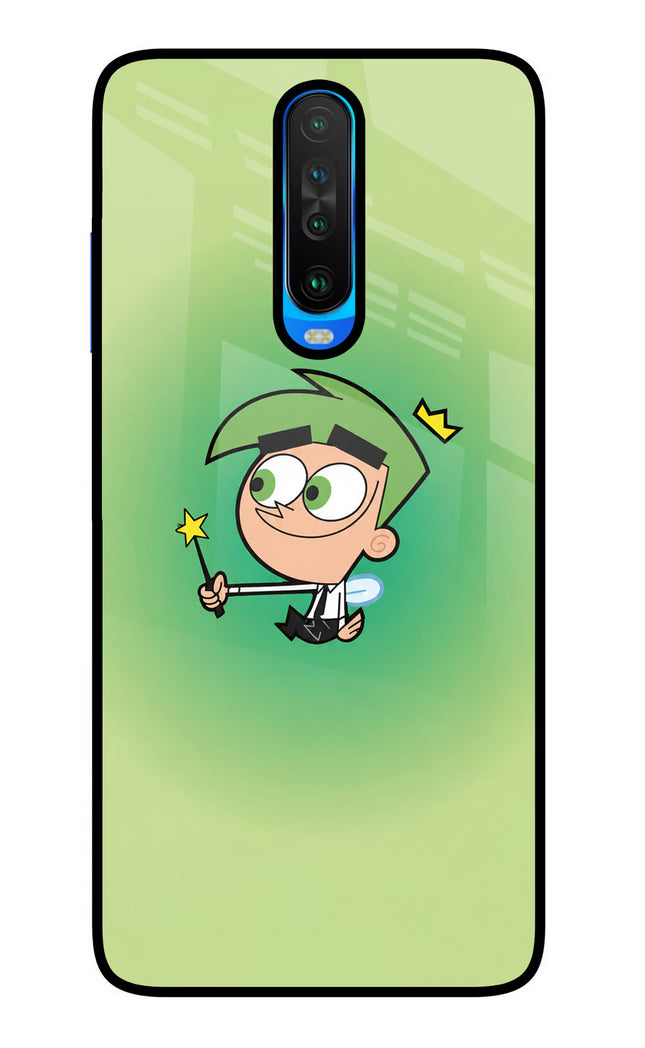 Cosmo Magic Poco X2 Glass Case Back Cover by Casekaro