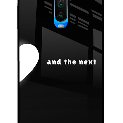 Next World Poco X2 Glass Case Back Cover by Casekaro