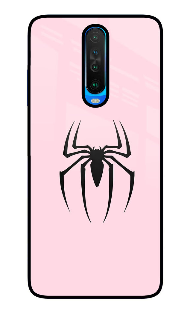 Peter Symbol Poco X2 Glass Case Back Cover by Casekaro