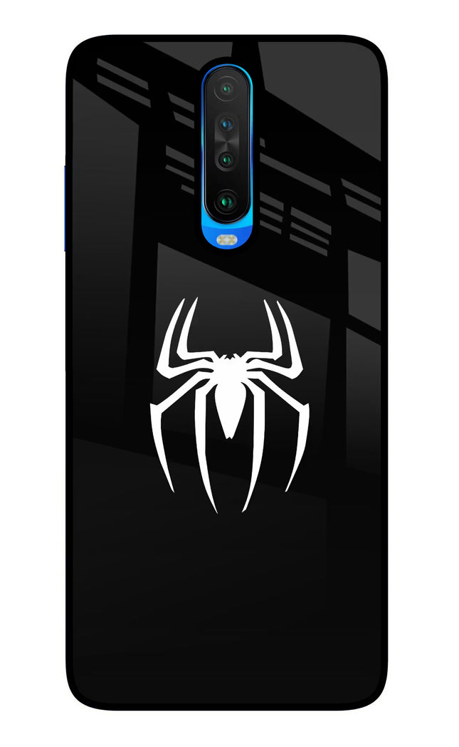 Miles Symbol Poco X2 Glass Case Back Cover by Casekaro